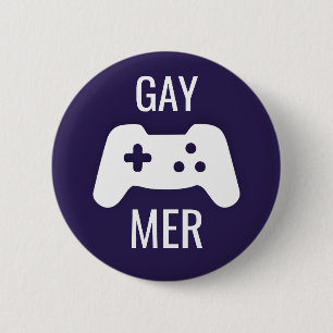 Chapa Redonda De 5 Cm Gay Mer