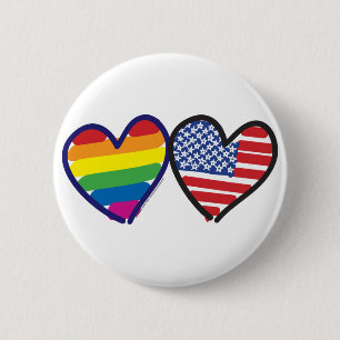 CHAPA REDONDA DE 5 CM GAY-PRIDE-HEART-AND-FLAG