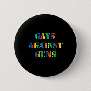 Chapa Redonda De 5 Cm Gays resisten la marcha contra las armas en arco i