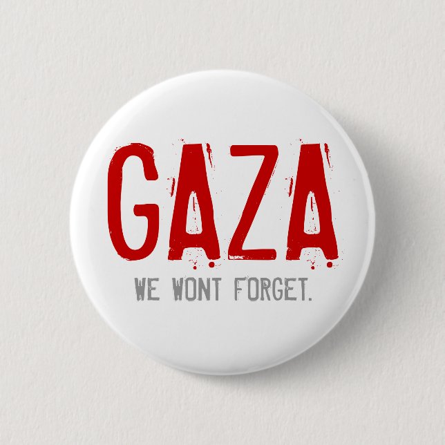 CHAPA REDONDA DE 5 CM GAZA, GUERRA DE 2008-2009 (Anverso)