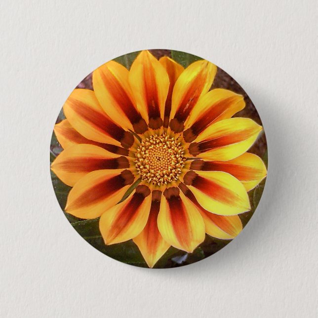 Chapa Redonda De 5 Cm Gazonia Pin (Anverso)