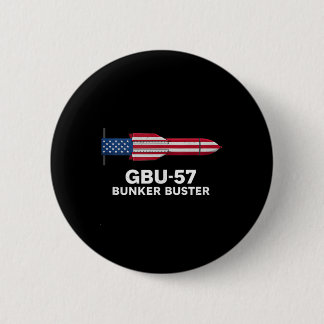 Chapa Redonda De 5 Cm Gbu-57 Rompebúnkeres Bandera Americana 4 De Julio