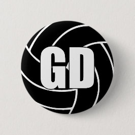 Chapa Redonda De 5 Cm GD de defensa de objetivo de Netball