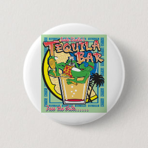 Chapa Redonda De 5 Cm Gecko Charlies Margarita Bar