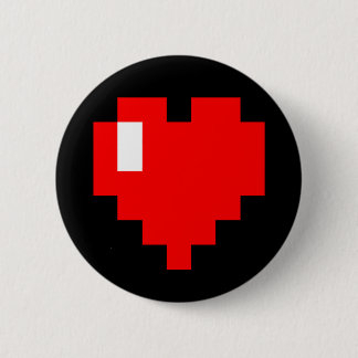 Chapa Redonda De 5 Cm Geek <3