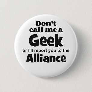 Chapa Redonda De 5 Cm Geek Alliance bf
