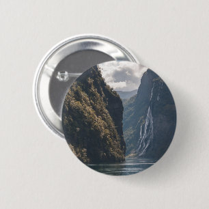 Chapa Redonda De 5 Cm Geirangerfjord Noruega