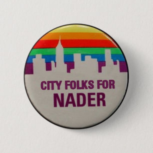 Chapa Redonda De 5 Cm Gente de la ciudad para Nader
