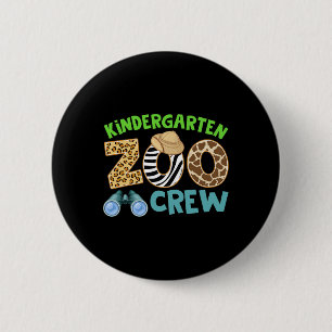 Chapa Redonda De 5 Cm Gente del Zoológico de Kinder Safari de Animales S