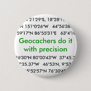 Chapa Redonda De 5 Cm Geocachers lo hace…
