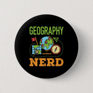 Chapa Redonda De 5 Cm Geografía Nerd