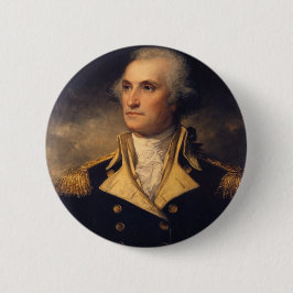 Chapa Redonda De 5 Cm George Washington