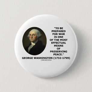 Chapa Redonda De 5 Cm George Washington que se prepara para la cita de