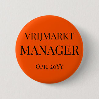 Chapa Redonda De 5 Cm Gepersonaliseerde Koningsdag Functie-Button - 