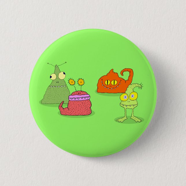 Chapa Redonda De 5 Cm Gérmenes (Anverso)