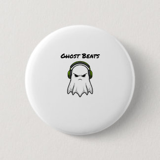 Chapa Redonda De 5 Cm Ghost Beats