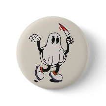 Ghost with blood knife