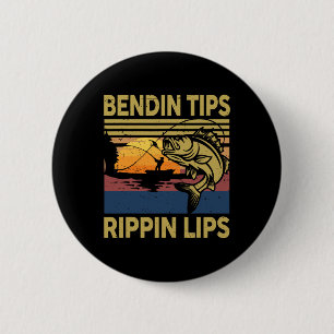 Chapa Redonda De 5 Cm Gift Men Bendin Tips Rippin Lips Pescador B D