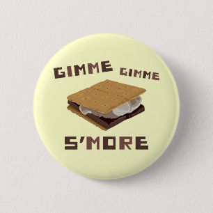Chapa Redonda De 5 Cm Gimme S'more