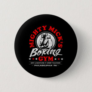 Chapa Redonda De 5 Cm Gimnasio de boxeo de Mighty Mick Clic 70 en Filade