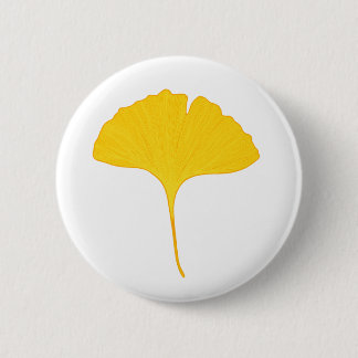 Chapa Redonda De 5 Cm Gingko Leaf