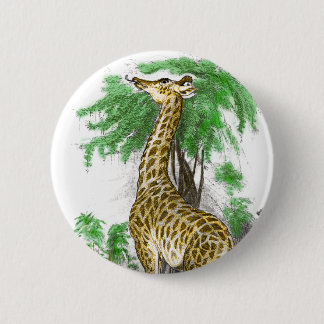 Chapa Redonda De 5 Cm Giraffe Gifts