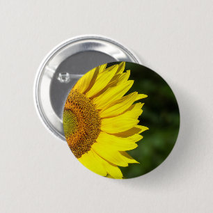 Chapa Redonda De 5 Cm Girasol