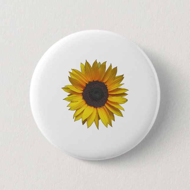 Chapa Redonda De 5 Cm Girasol (Anverso)