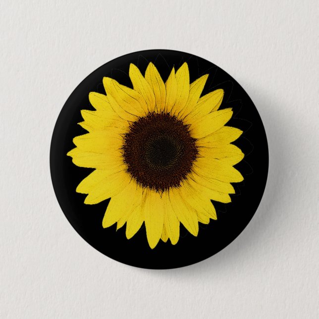 CHAPA REDONDA DE 5 CM GIRASOL (Anverso)