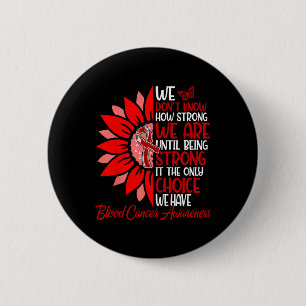 Chapa Redonda De 5 Cm Girasol Motivacional Hombres Conciencia del Cáncer