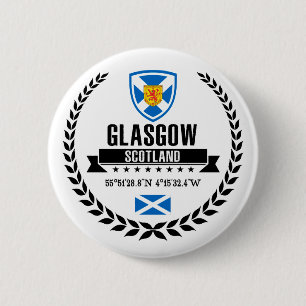Chapa Redonda De 5 Cm Glasgow