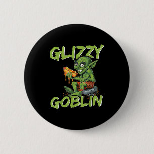 Chapa Redonda De 5 Cm Glizzy Goblin Divertido Glizzy Gobbler Amante de l