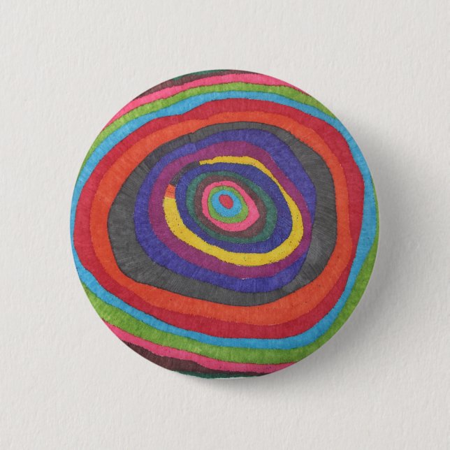 Chapa Redonda De 5 Cm Globo del ojo 2 (Anverso)