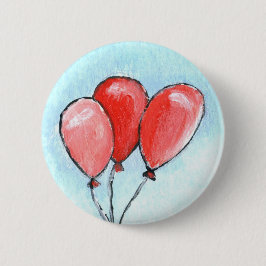 Chapa Redonda De 5 Cm Globos
