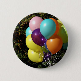 Chapa Redonda De 5 Cm Globos multicolores