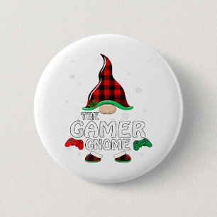 Chapa Redonda De 5 Cm Gnome Gnome Búfalo Familia de coincidencias Christ