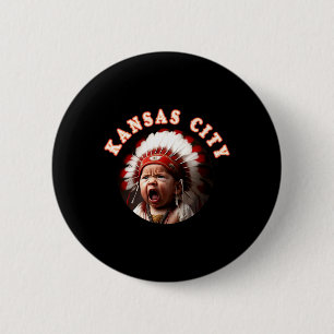 Chapa Redonda De 5 Cm Gnome Tailating Kansas City Bbq Kc Barbecue Coffe