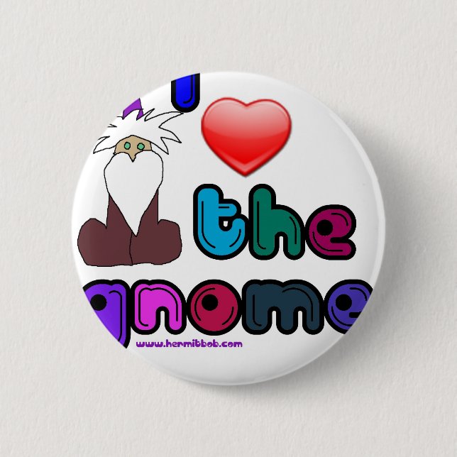 Chapa Redonda De 5 Cm Gnomies (Anverso)