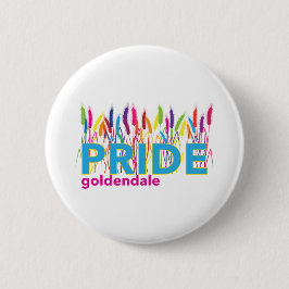 Chapa Redonda De 5 Cm goldendale PRIDE Swag