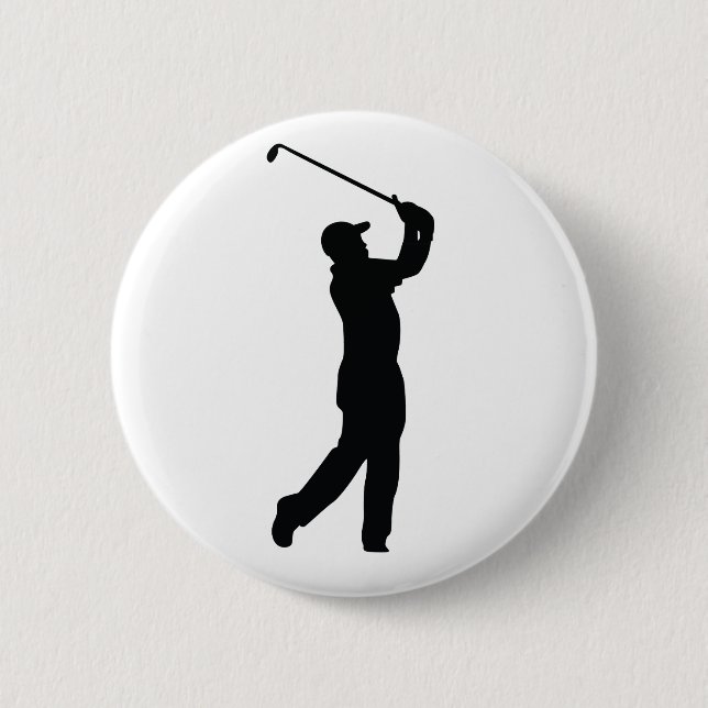 Chapa Redonda De 5 Cm Golf (Anverso)