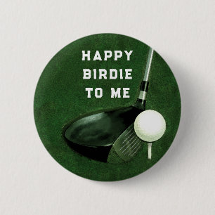 Chapa Redonda De 5 Cm Golf Birdie