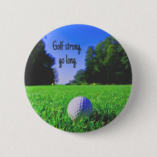 Chapa Redonda De 5 Cm Golf fuerte, larga bola de golf