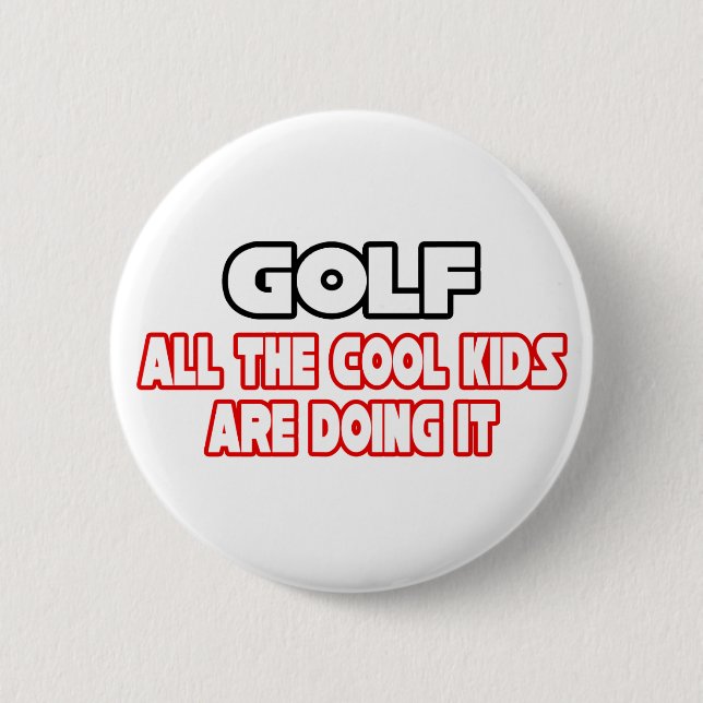 Chapa Redonda De 5 Cm Golf... Niños de Guay (Anverso)