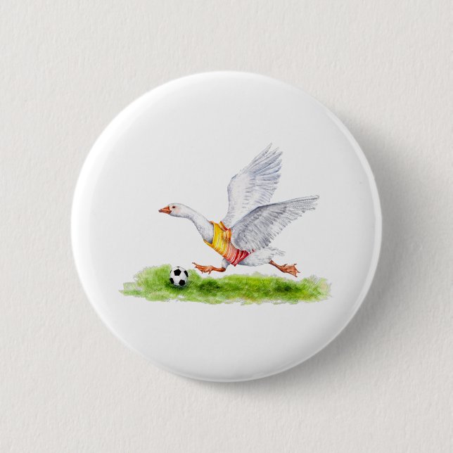 Chapa Redonda De 5 Cm Goma de fútbol (Anverso)