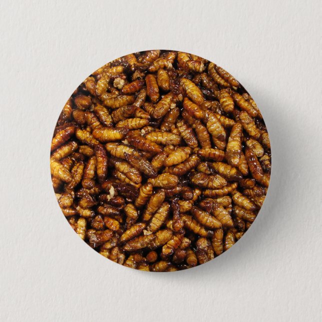 Chapa Redonda De 5 Cm Gomas de seda fritas... Comida callejera tailandes (Anverso)