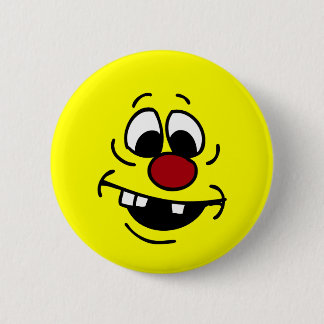 Chapa Redonda De 5 Cm Goofy Face Grumpey