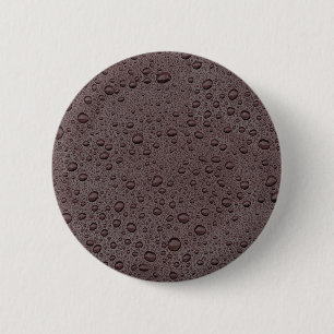 Chapa Redonda De 5 Cm Gotas marrones de agua