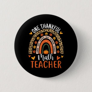Chapa Redonda De 5 Cm Gracias a profesor de matemáticas por el té arcoir