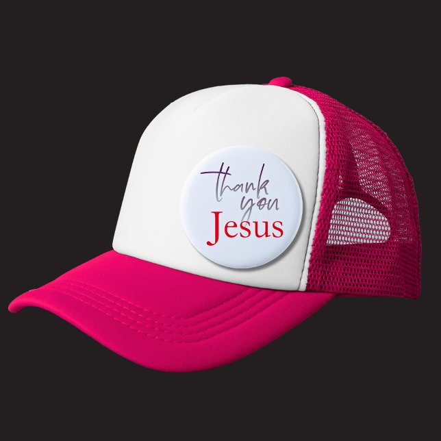 Chapa Redonda De 5 Cm Gracias Jesús Gradiente Fe Cristiana (Subido por el creador)
