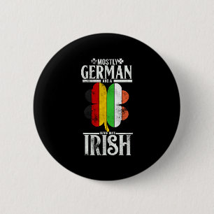 Chapa Redonda De 5 Cm Gracioso Alemán A Wee Bit Irish Pub Germany Regalo